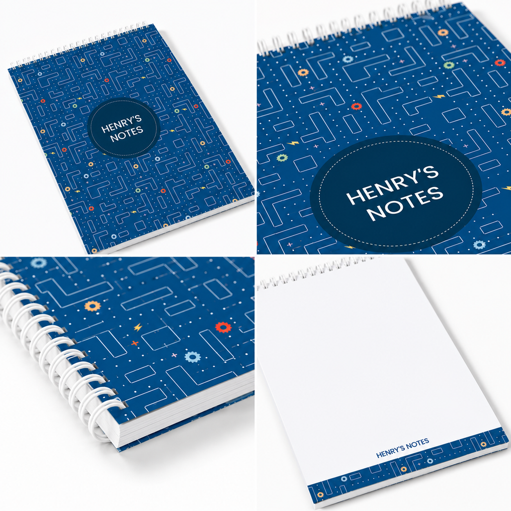 Party Favour: Gamer A4 Notepad