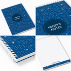 Party Favour: Gamer A4 Notepad