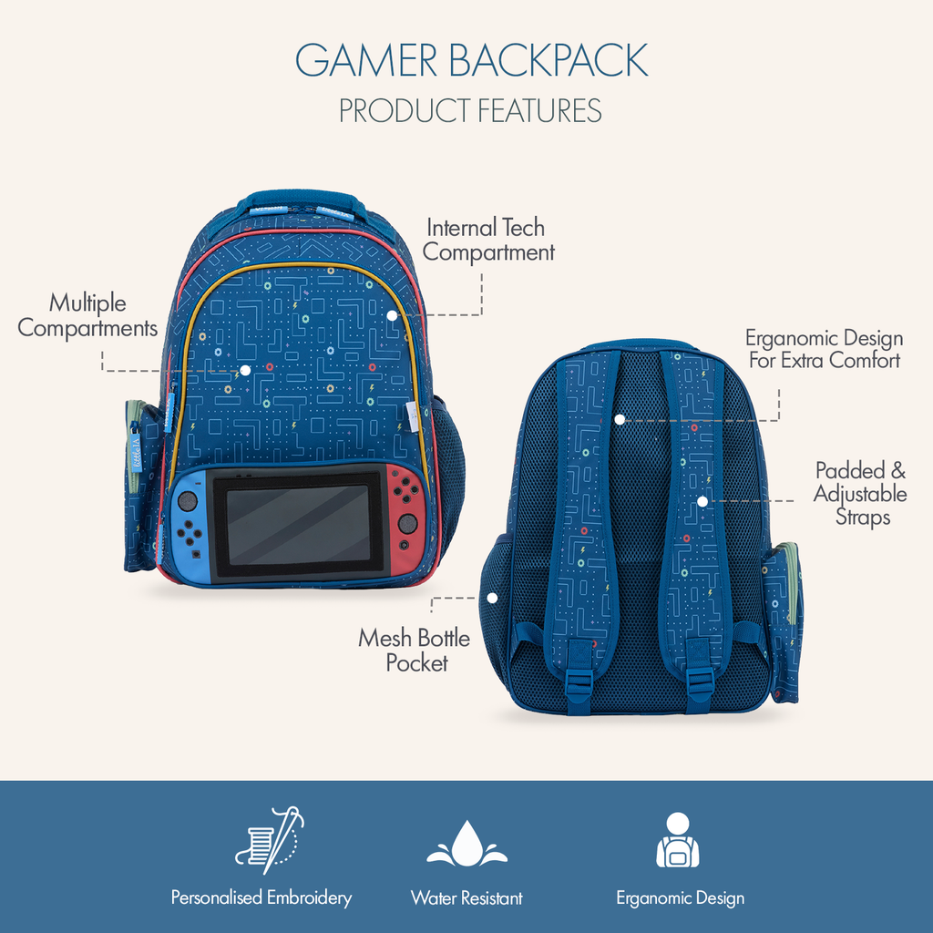 Gamer Ultimate 6 pcs School Set