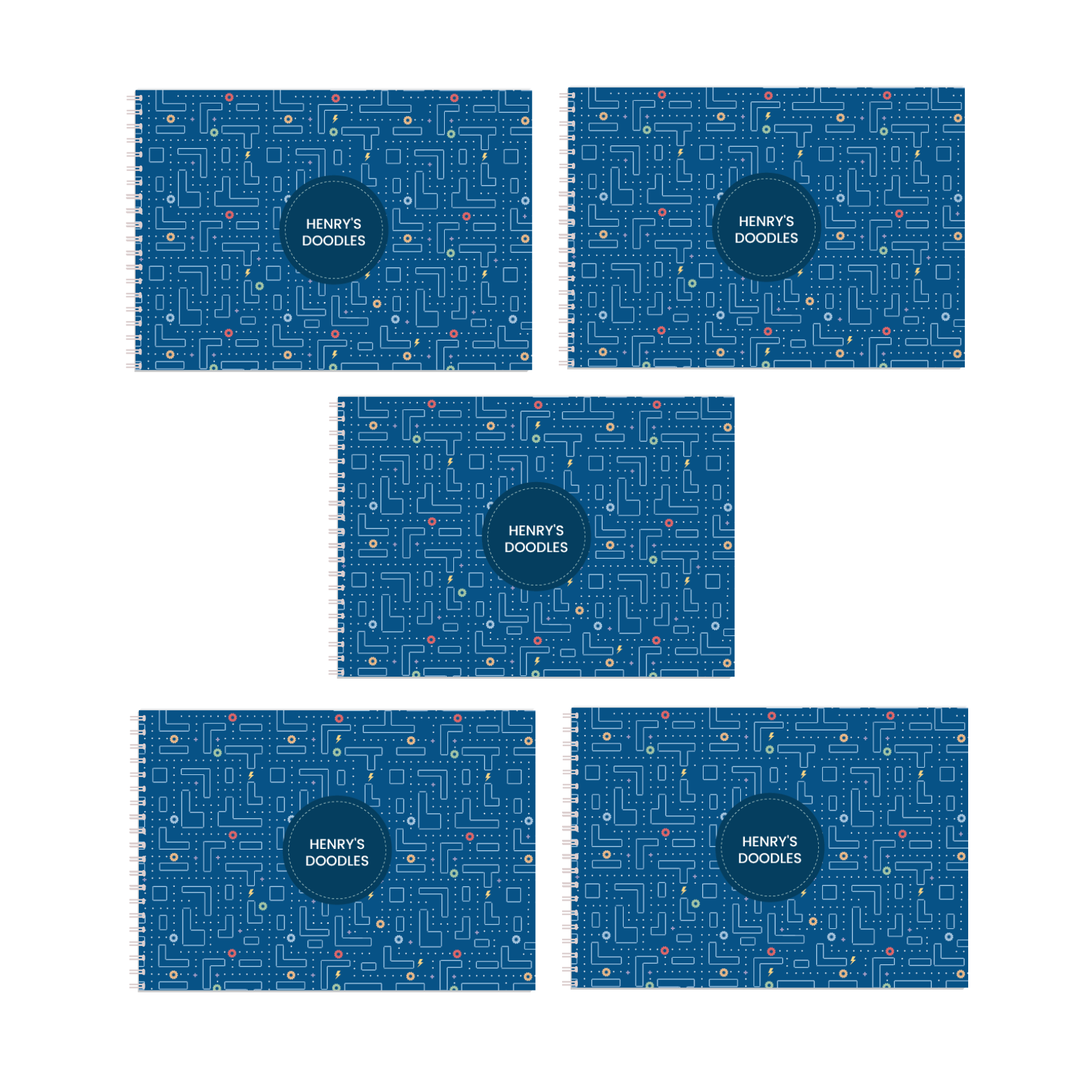 Party Favours: A5 Doodle Book