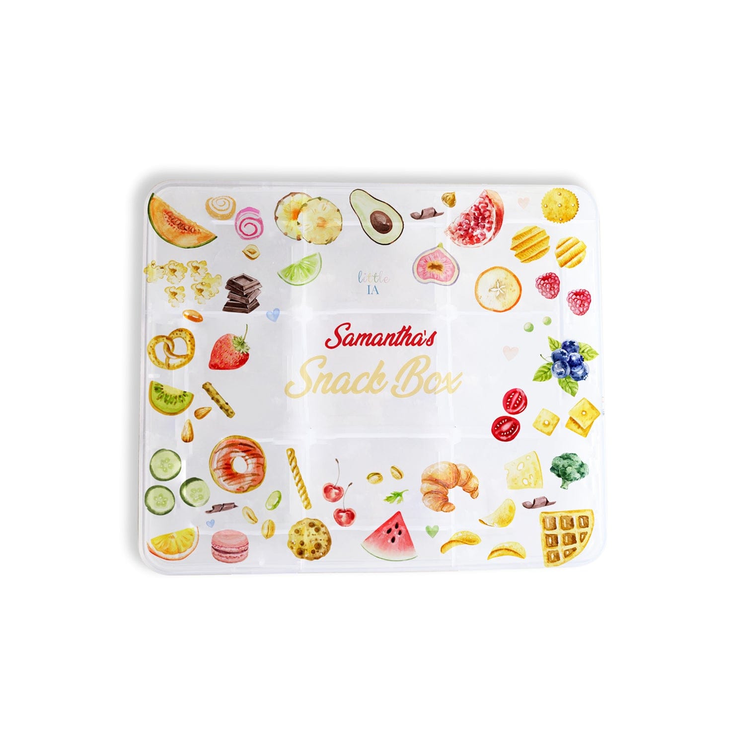 9-Compartment Snack Box - Fruits
