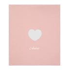 Organic Cotton Heart Blanket