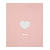 Organic Cotton Heart Blanket