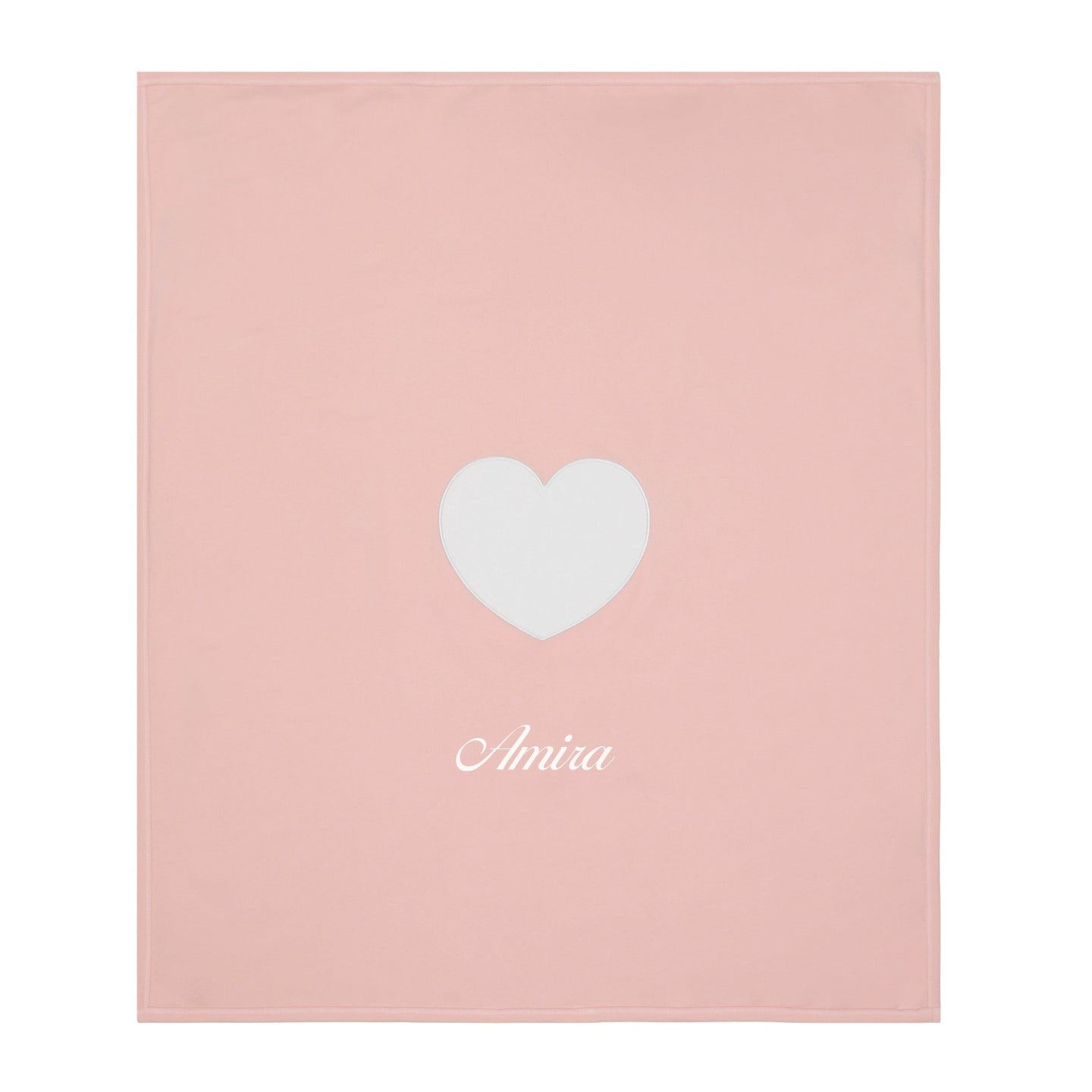 Organic Cotton Heart Blanket