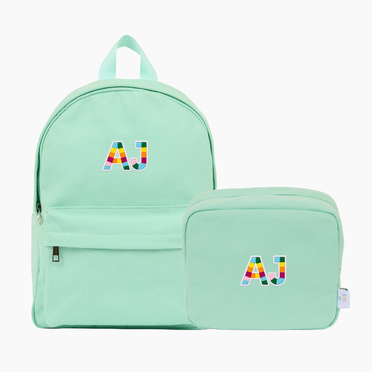 Create Your Own Initials Backpack & Pouch Pair