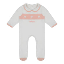 Load image into Gallery viewer, Organic Cotton Heart Sleepsuit
