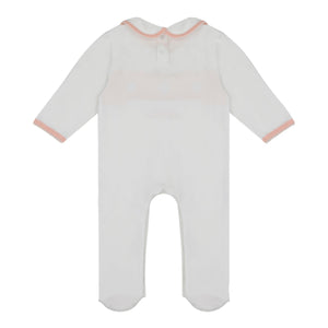 Organic Cotton Heart Sleepsuit