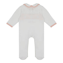 Load image into Gallery viewer, Embroidered Heart Sleepsuit &amp; Bib Set
