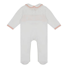 Load image into Gallery viewer, Organic Cotton Heart Sleepsuit &amp; Bib Set
