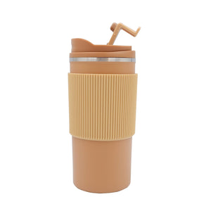 Vacuum Insulated Tumbler with Silicone Sleeve, 450 ML