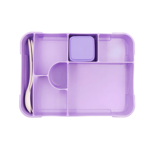 7-compartment Bento Lunch Box with Cutlery