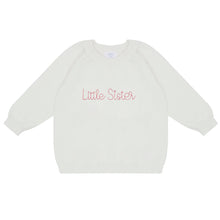 Load image into Gallery viewer, Little Sister Embroidered Knit Sweater
