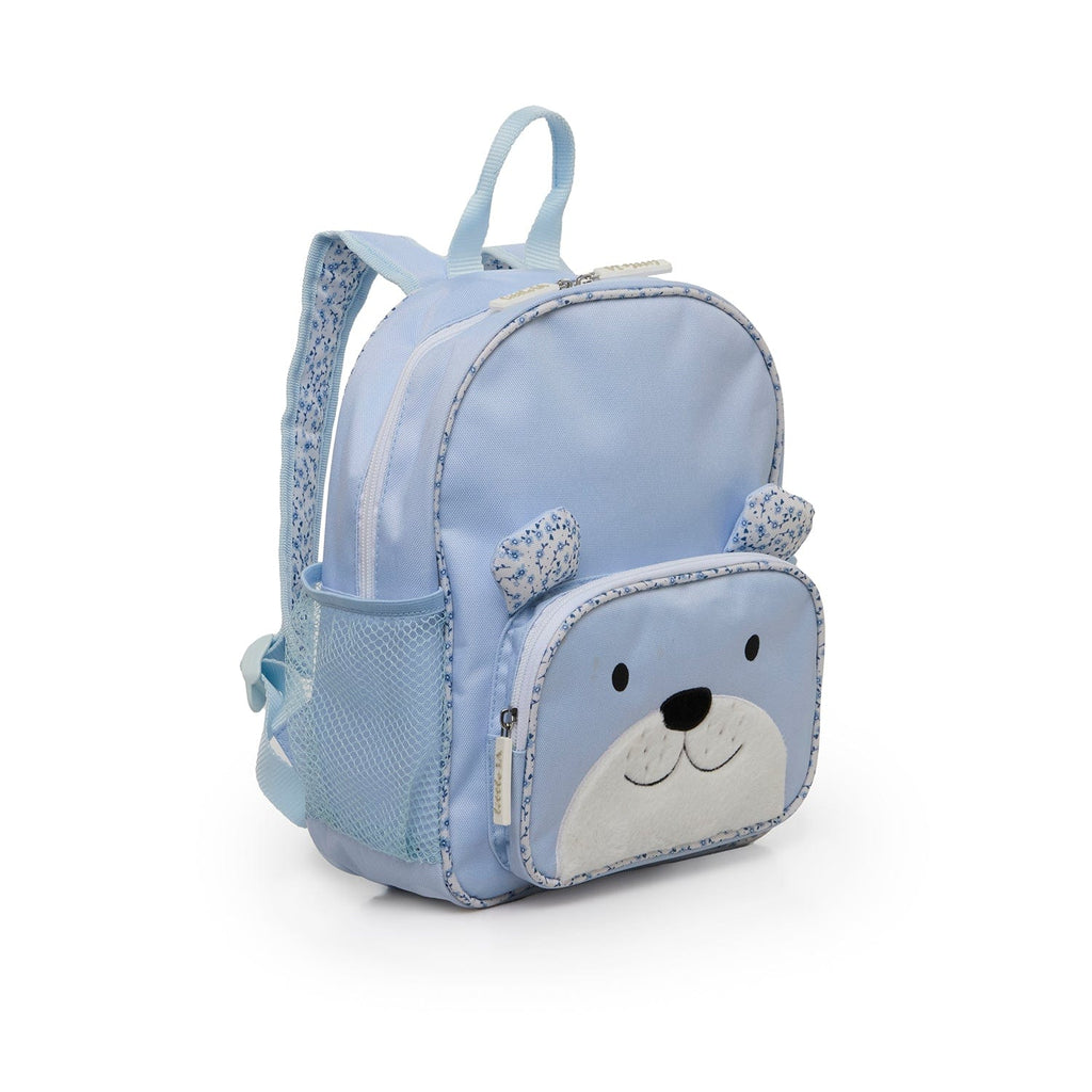 Mini Backpack Light Blue Blue Bear Mini Backpack | Little IA