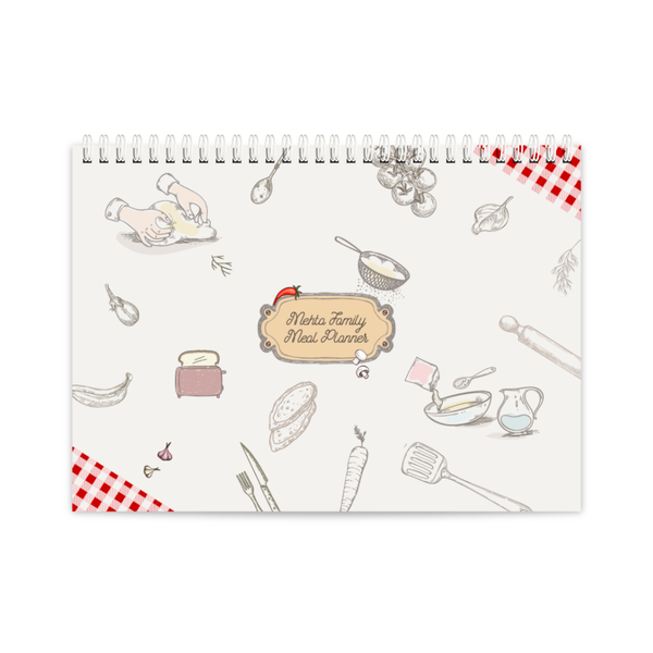 Weekly Meal Planner - Kitchen Theme