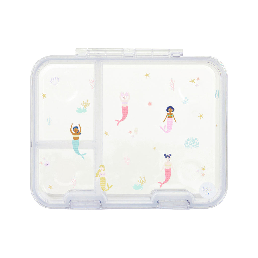 Mermaid Tritan Snack Box - 3 Compartments