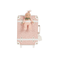 Load image into Gallery viewer, Olli Ella - See Ya Suitcase - Pink Daisies
