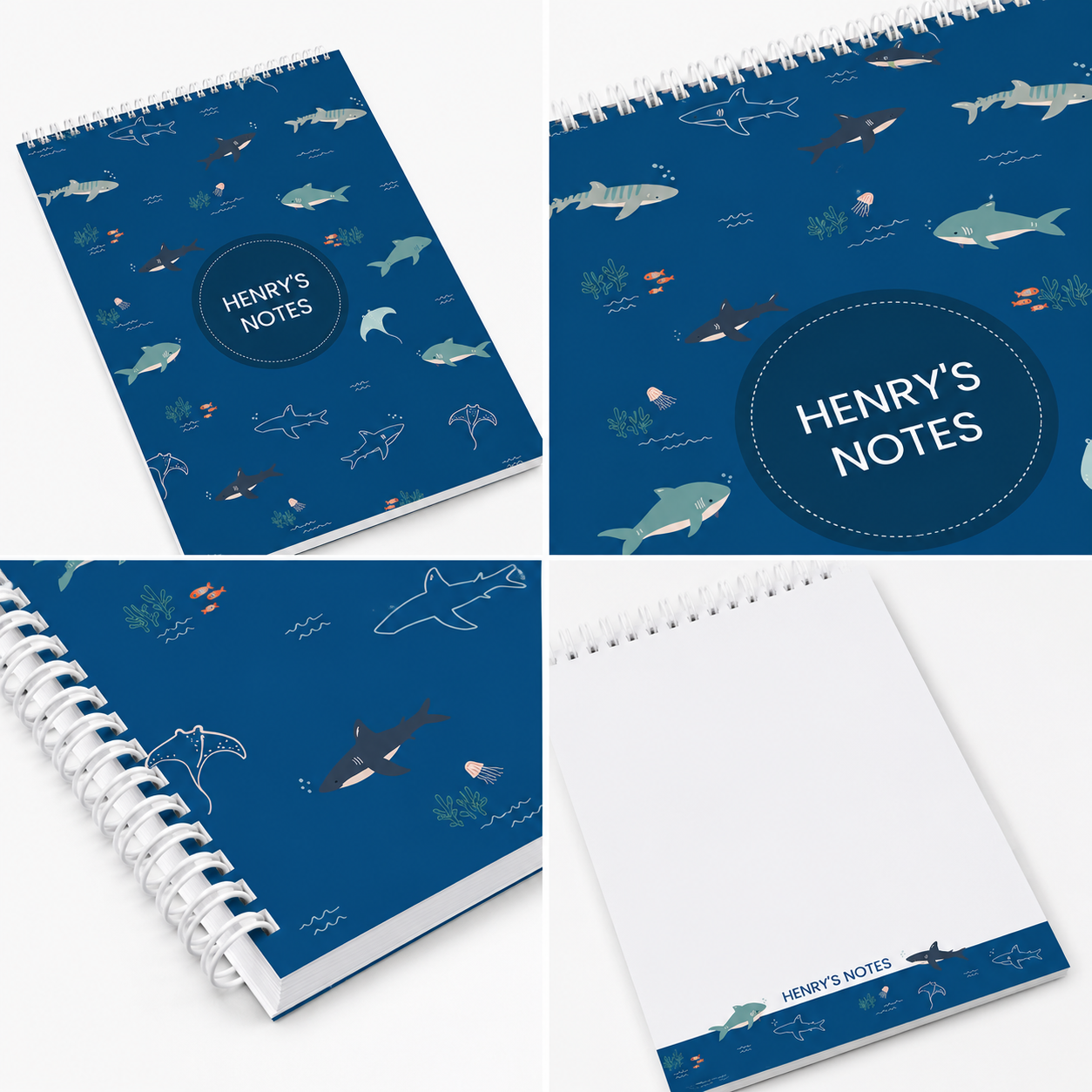 Open Water A4 Notepad