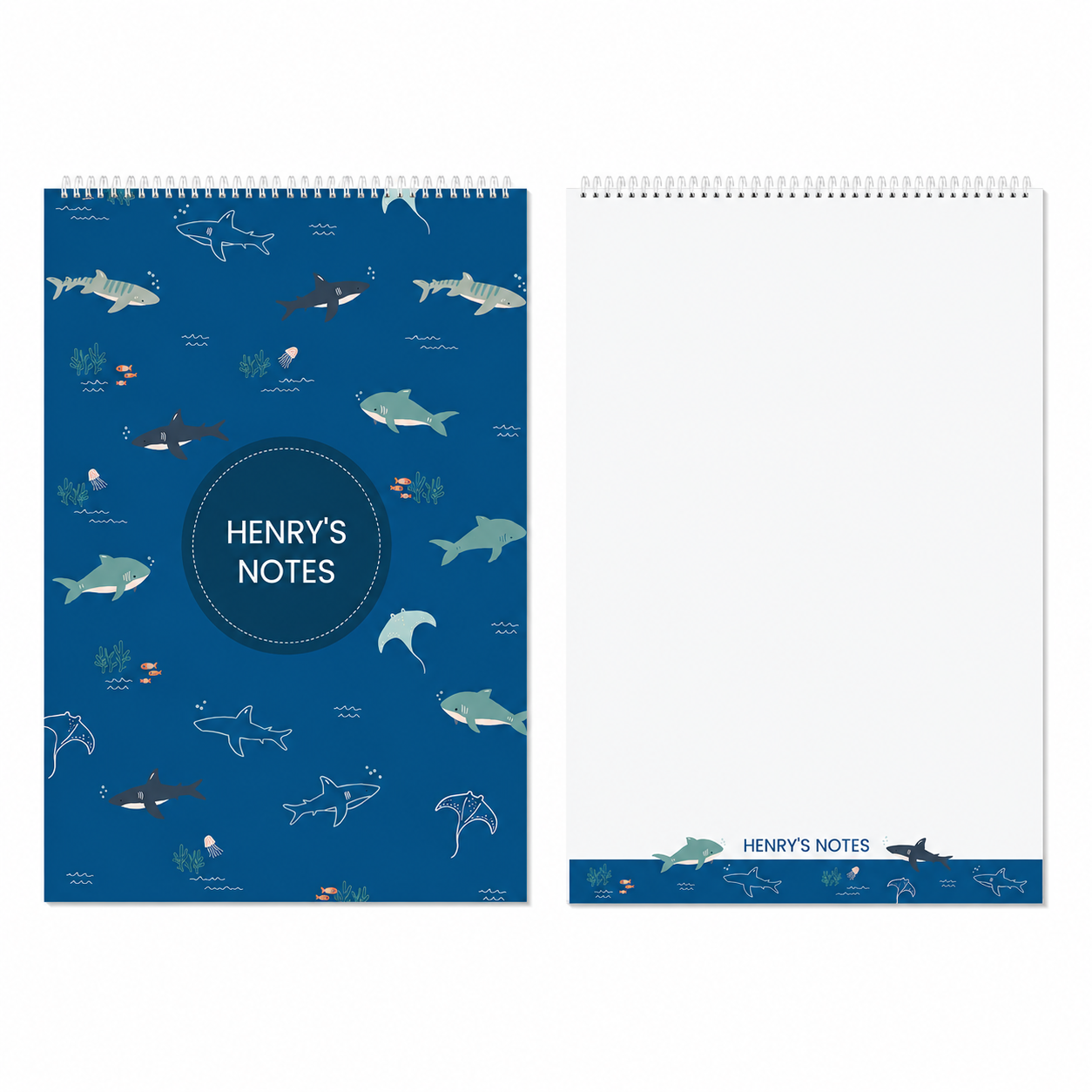 Open Water A4 Notepad