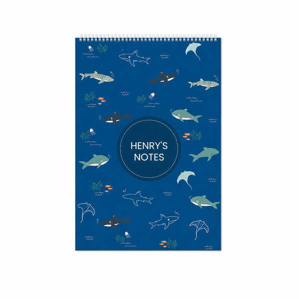 Open Water A4 Notepad