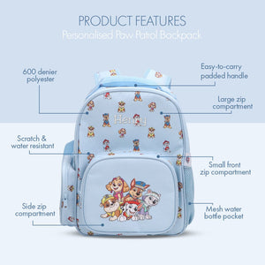 Small paw patrol backpack clearance