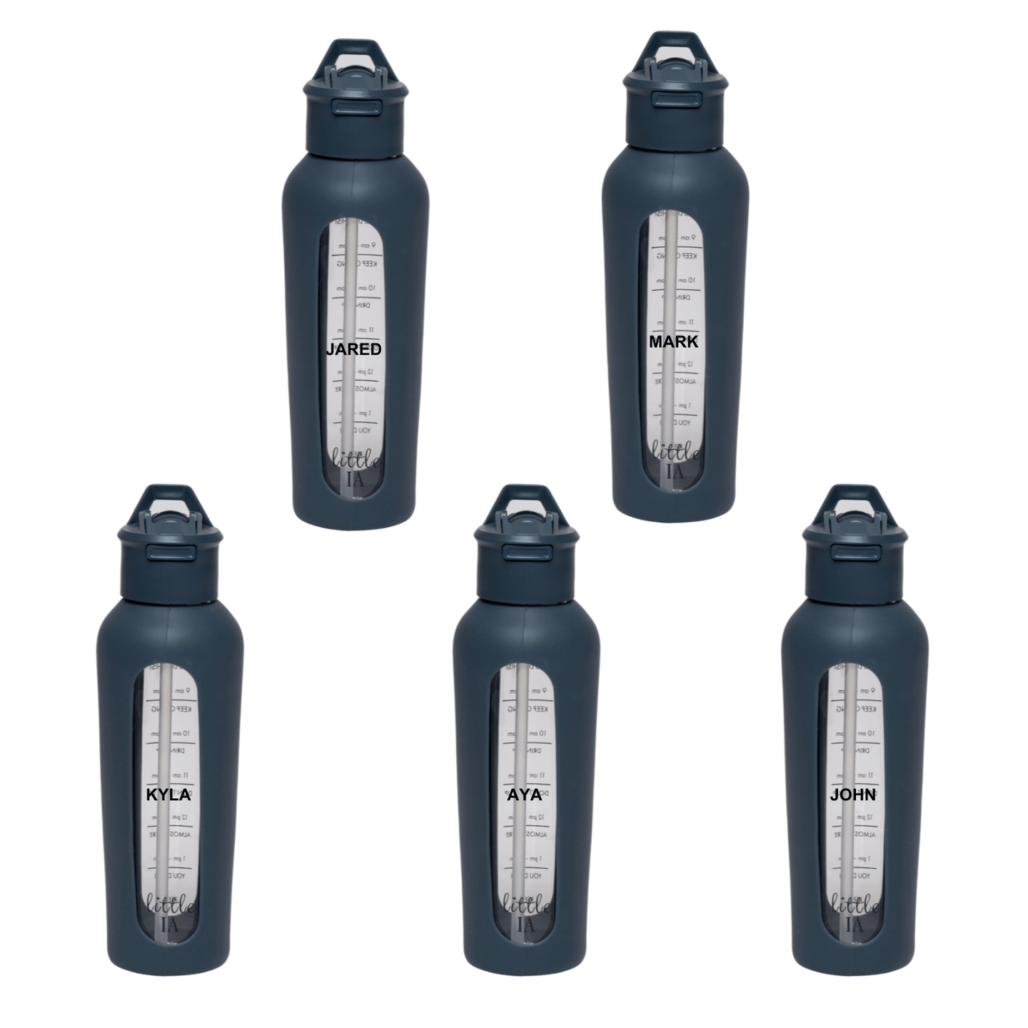 Party Favour: 700ML Motivational Glass Bottle