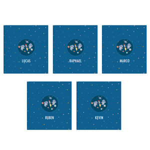 Party Favour: Cosmic Ring Binder