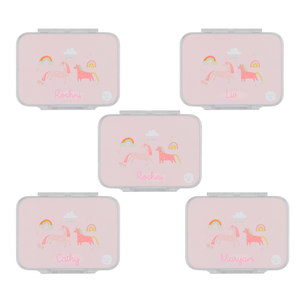 Party Favour: 4-Compartment Unicorn Bento Box