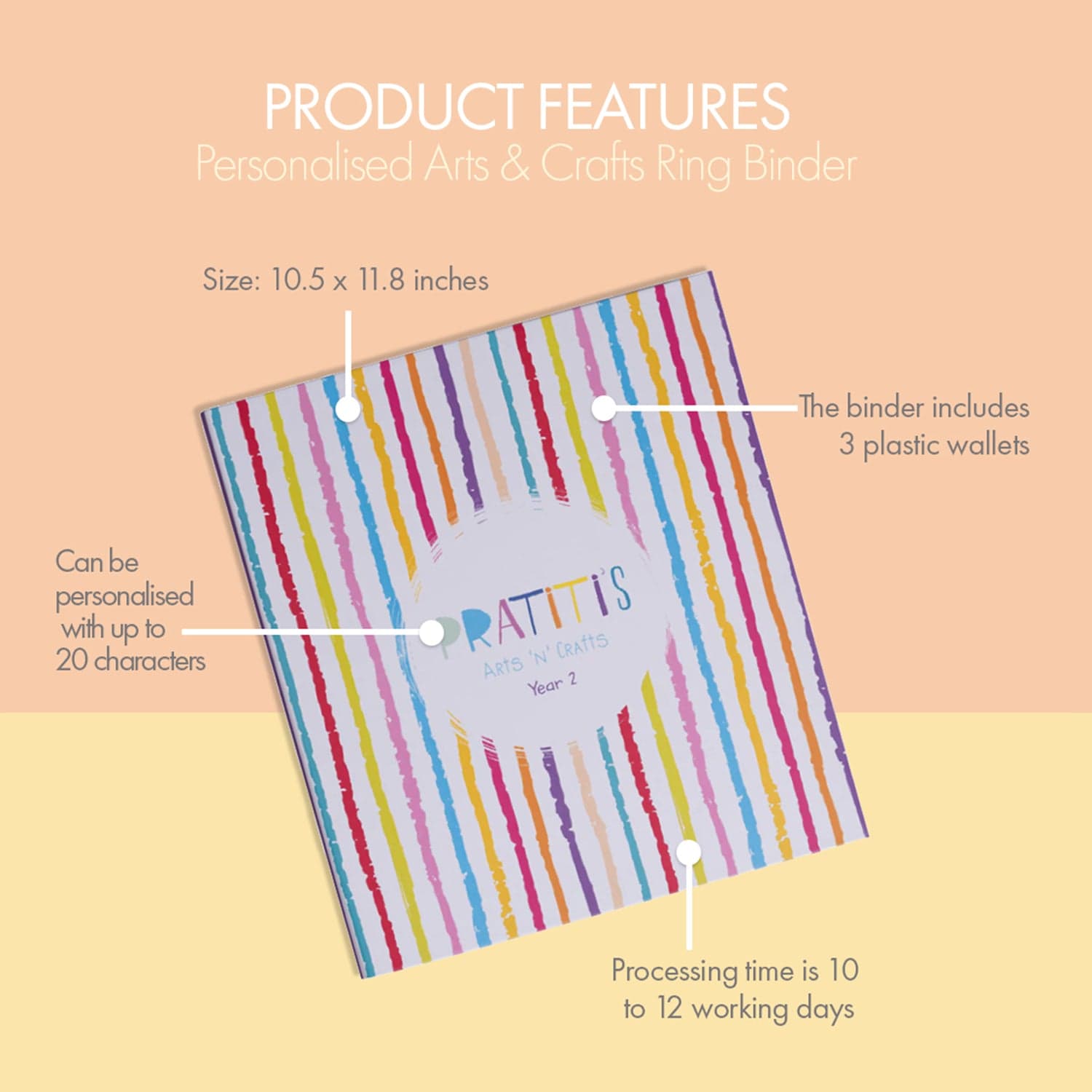 Arts & Crafts Ring Binder