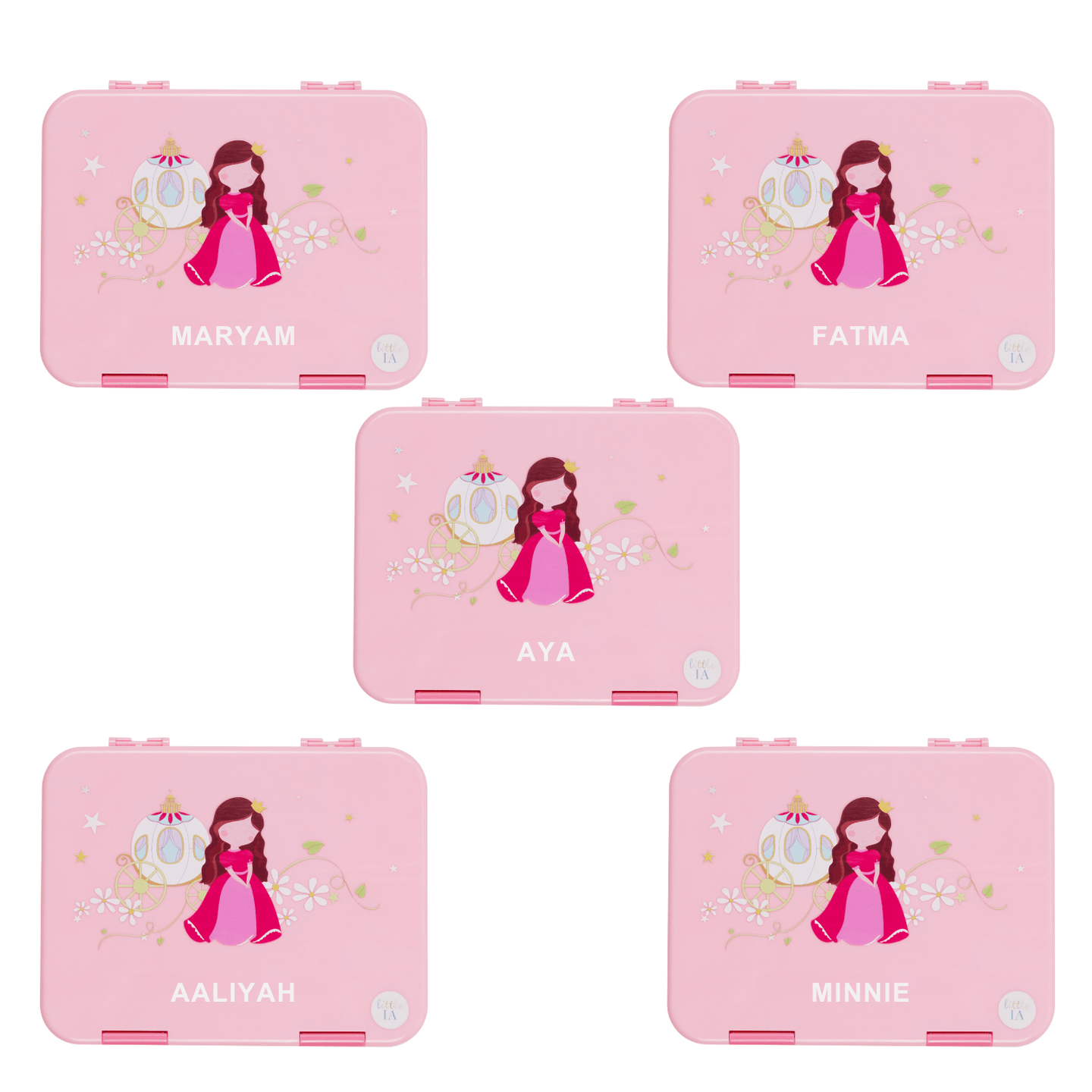 Party Favour: 6-Compartment Princess Bento Box