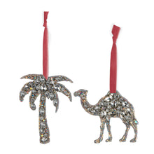 Load image into Gallery viewer, Embellished Palm Tree &amp; Camel Hanging Decor
