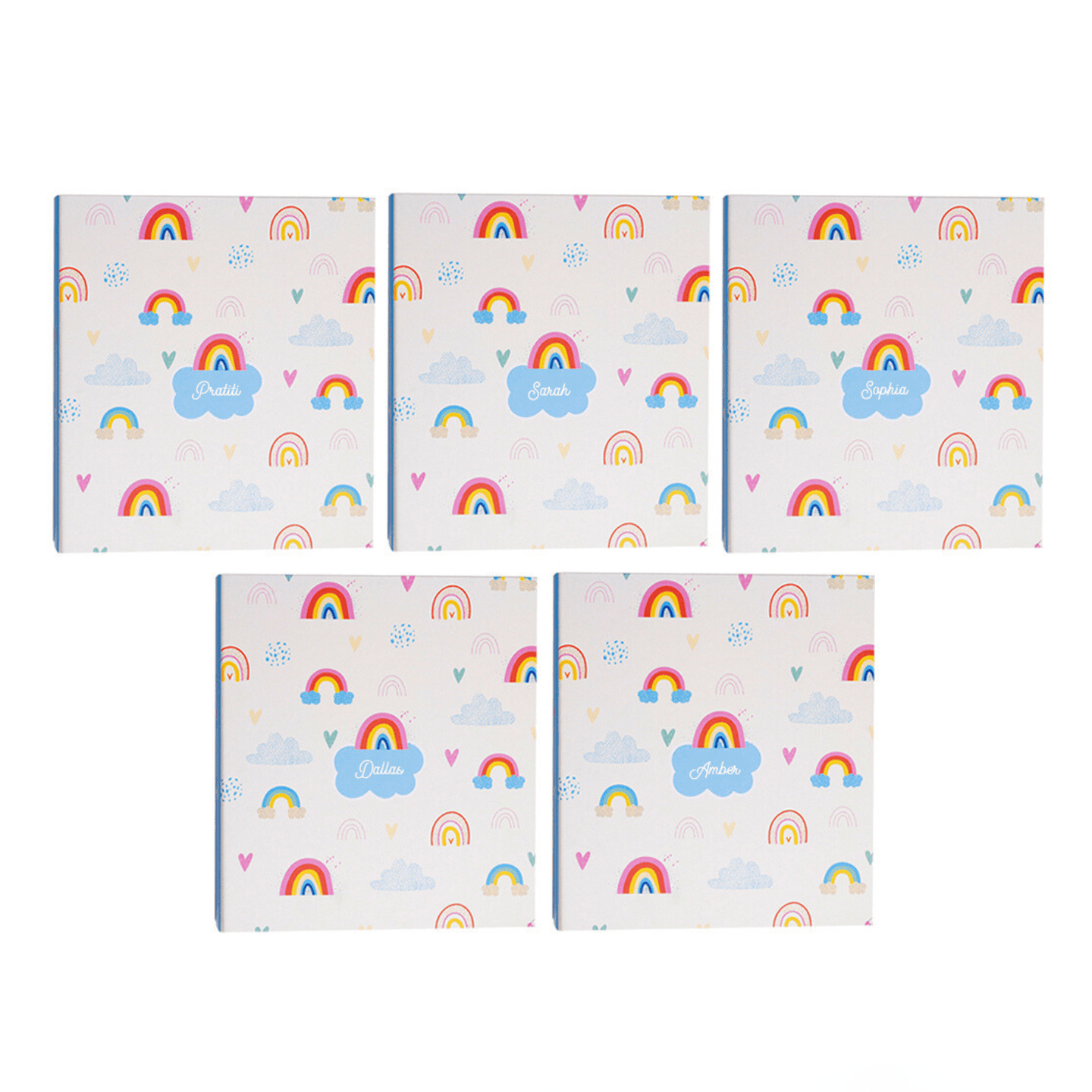 Party Favour: Rainbow Ring Binder