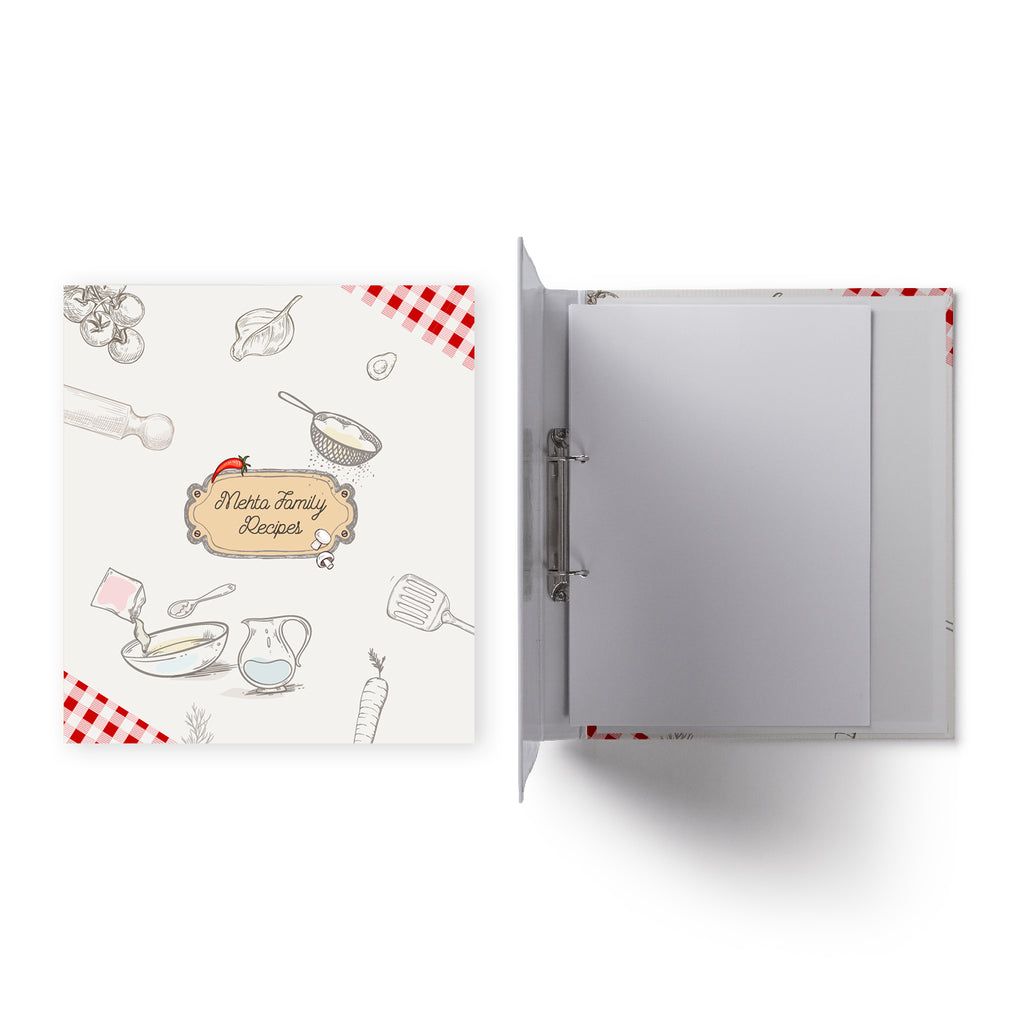 Recipe Ring Binder