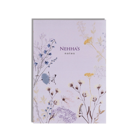 Wildflower A4 Notepad
