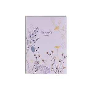 Party Favour: Wildflower Personalised Notepad