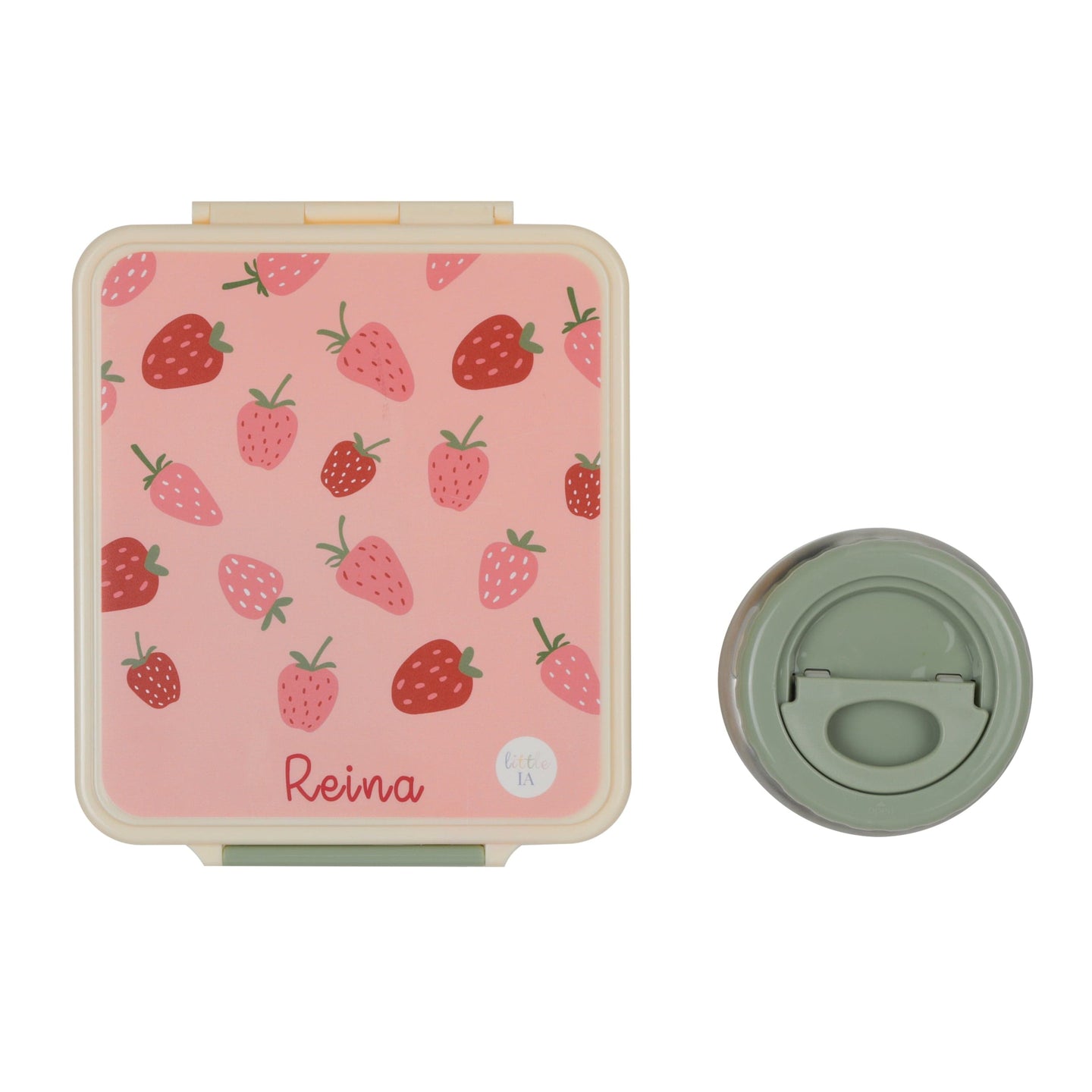 Strawberry Thermal Jar Lunchbox