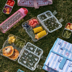 Cherry Tritan Snack Box - 3 Compartments