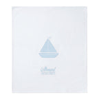 Organic Cotton Sailboat Blanket