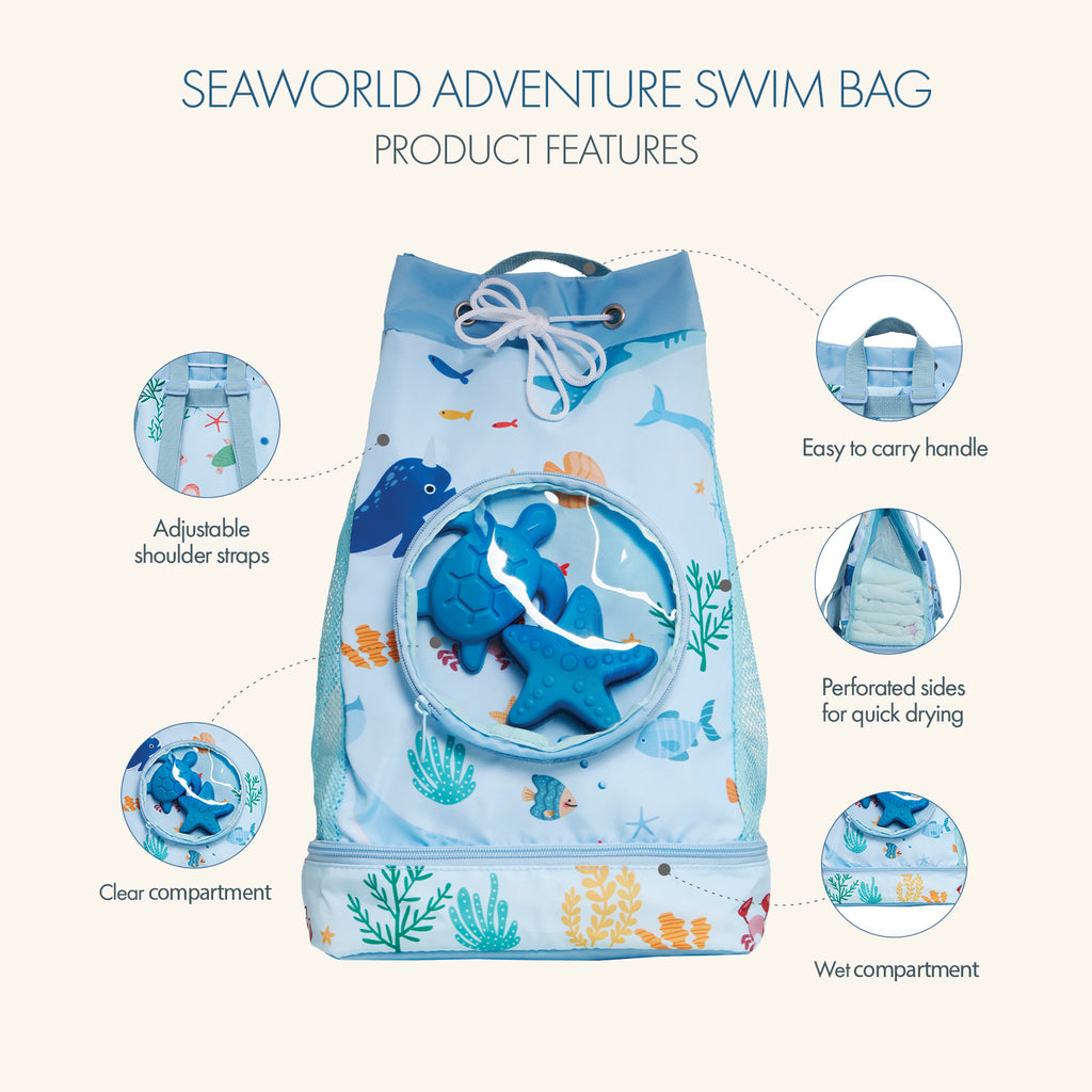 Seaworld Adventure Swim Bag
