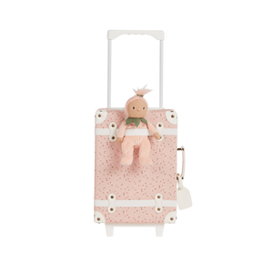 Olli Ella - See Ya Suitcase - Pink Daisies