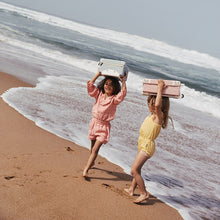 Load image into Gallery viewer, Olli Ella - See Ya Suitcase - Pink Daisies
