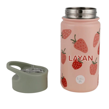 Strawberry Insulated Water Bottle