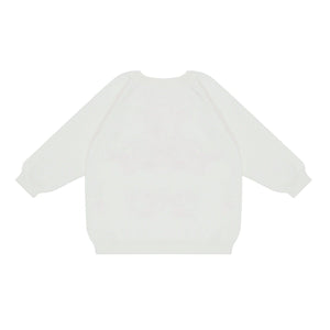 Little Brother Embroidered Knit Sweater