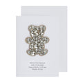 Embellished Teddy Bear Keepsake Card