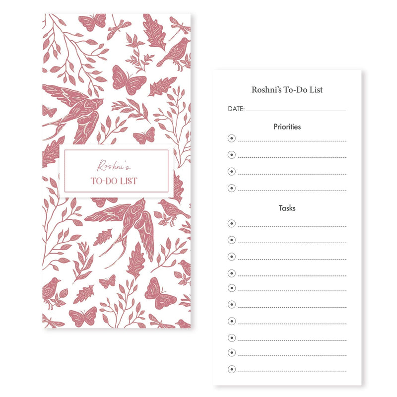 Personalised Weekly Planners & Notepads
