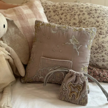 Velvet Tooth Fairy Pillow & Pouch