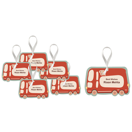 Personalised Shape Tag, Set of 15