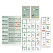 Load image into Gallery viewer, Personalised School Tag &amp; Sticker Pack
