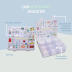 9-Compartment Snack Box - Travel