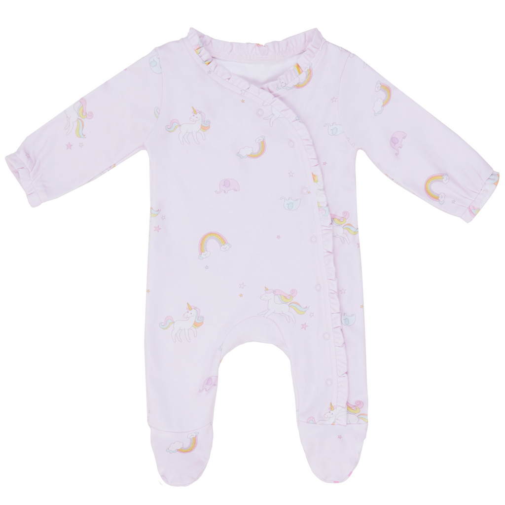 Unicorn Printed Baby Sleepsuit