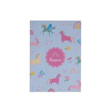 Load image into Gallery viewer, Personalised A5 Diary - Unicorn
